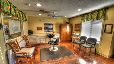 All residents enjoy our private salon