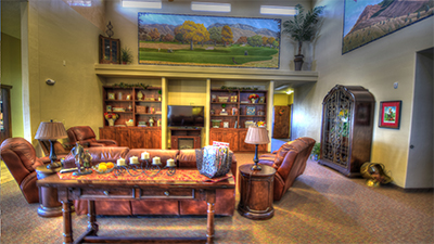 Enjoy and relax in the family room