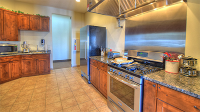 Our beautiful assisted living kitchen