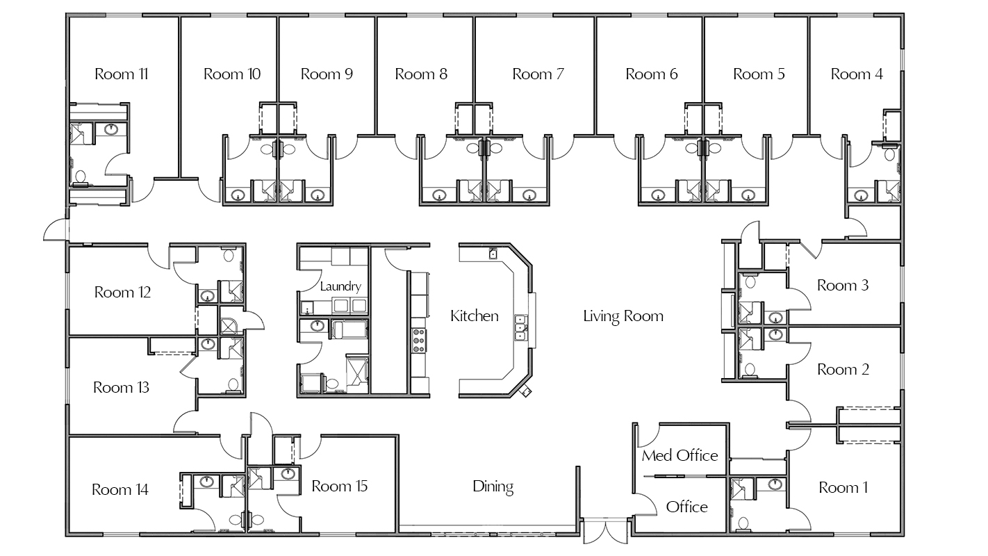 Master Floorplan of our Sandia House