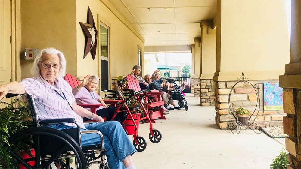 Residents of the BeeHive Homes of Frisco