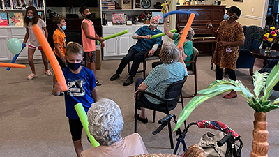 Activities for seniors and families