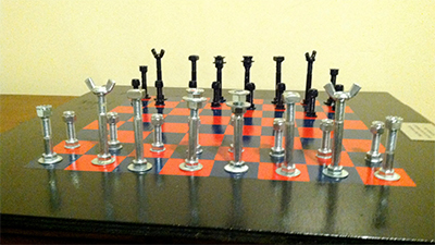 A game of Chess is always fun to pass the time