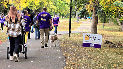 The BeeHive Homes of Great Falls Walk to END ALZ