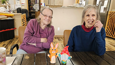 Friendships are a part of assisted living life