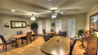 Family style dining experience