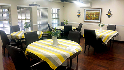 Family style dining for all residents