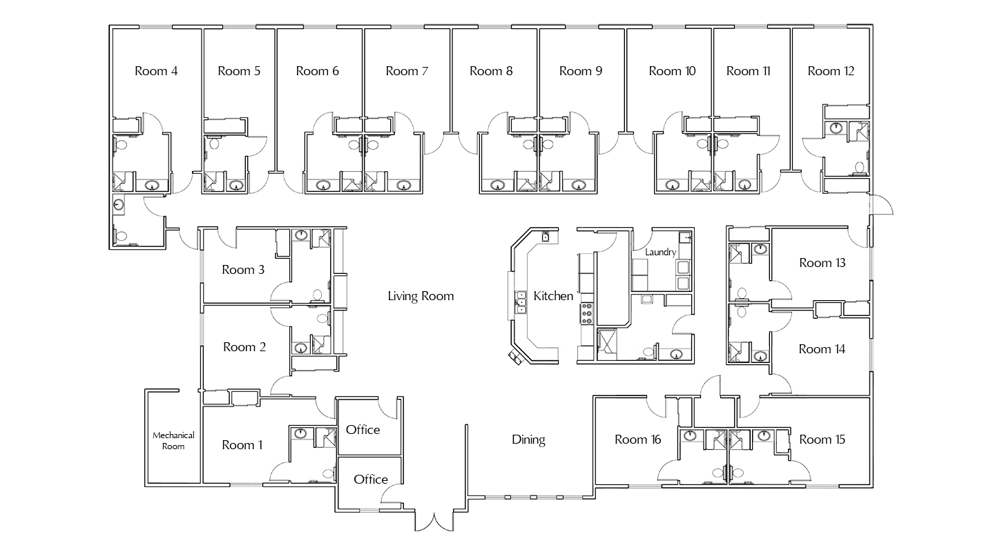 Floorplan of the Mesquite Home