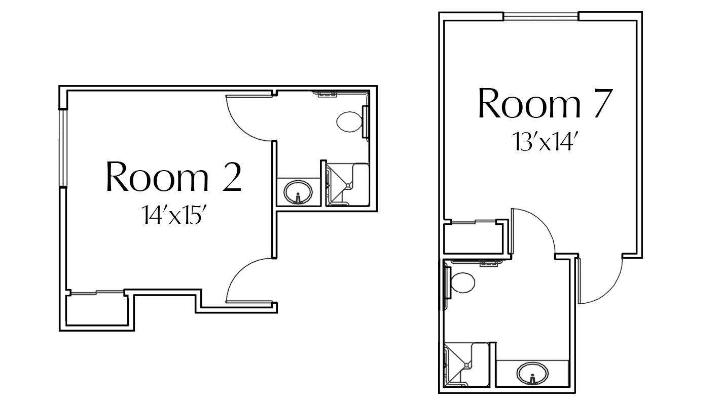 Mesquite Room Layout examples
