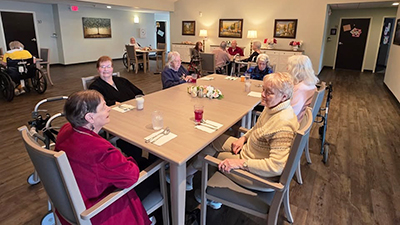 Community dining for that true family feeling