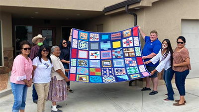Community coming together to support our elderly population