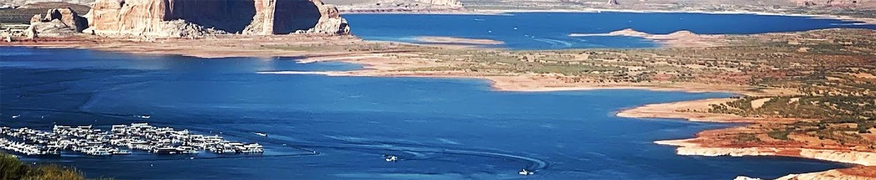 The Glenn Canyon Recreation Area and Wahweap marina