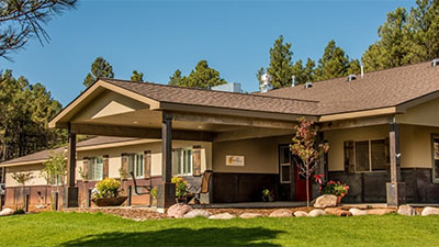 With beautiful grounds and amazing views this is the place for senior living