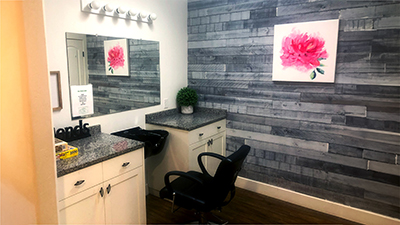 Residents can enjoy the private BeeHive salon