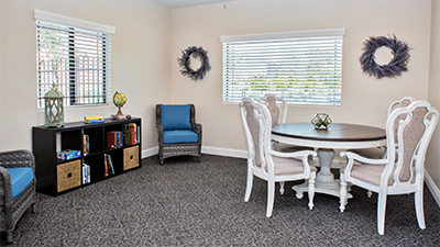 Cozy reading nook or pondering room