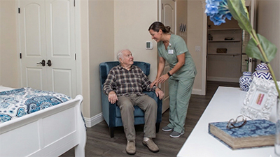 Memory care with compassionate caregivers