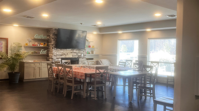 Family style dining room for our Germantown residents