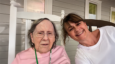 Smiles and memories made with the best memory caregivers