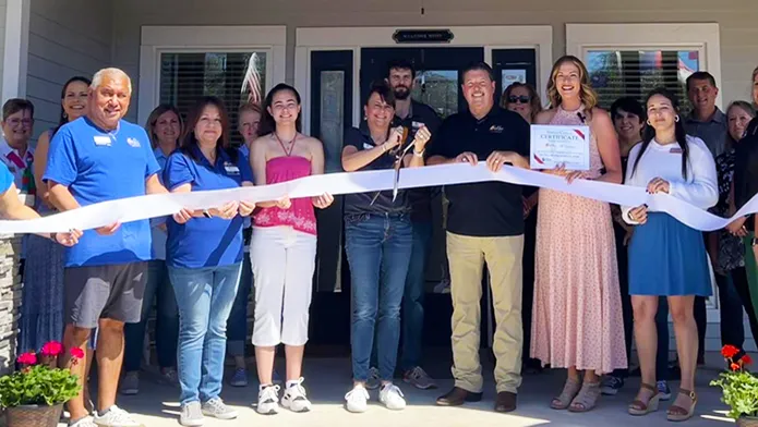 Ribbon cutting ceremony