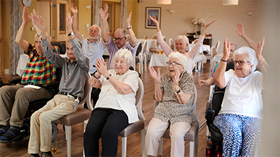 Assisted living group activities