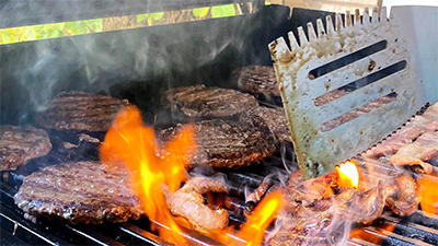 Flame broiled goodness on the BBQ