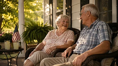 Senior residents enjoying daily living and companionship at BeeHive Homes of Sandy